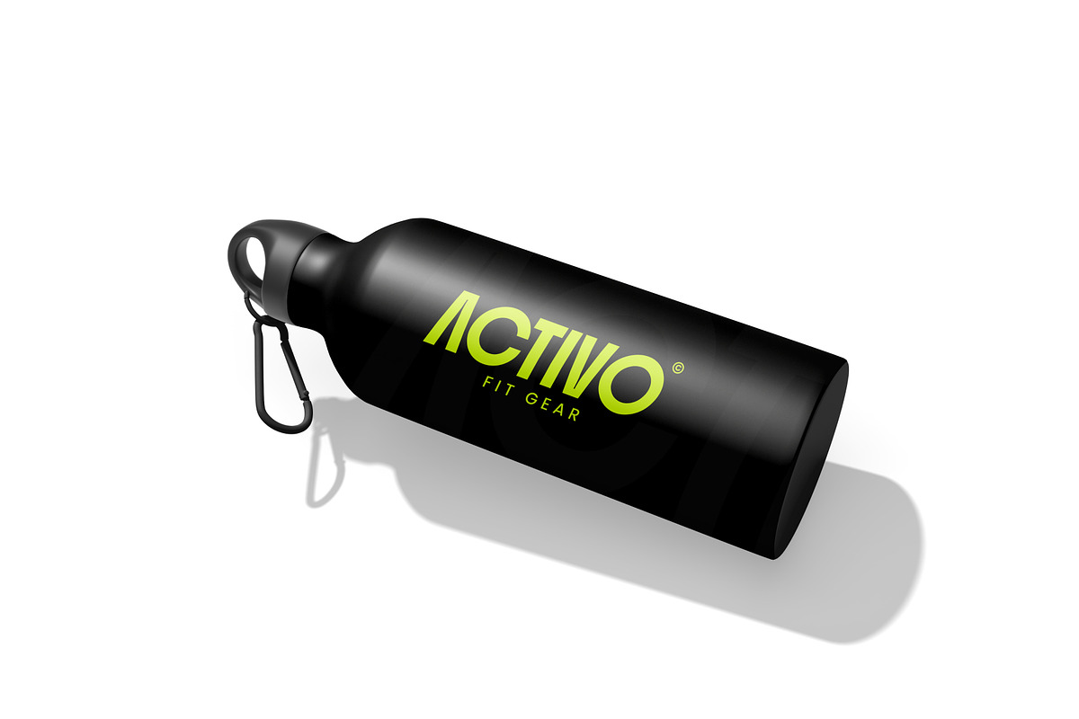 Sport Bottle Mockup, a Merchandise Mockup by SLAB! Design (Photo 5 of 7)