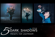 5 Lightroom Presets in dark tones, an Action Add-On by Elijah (Thumbnail 1 of 9)