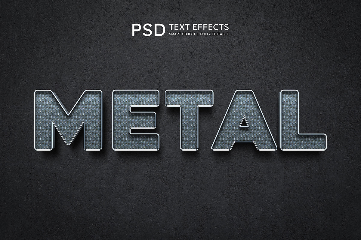 Metal Text Effect Style, a Layer Style Add-On by S_design (Photo 2 of 5)