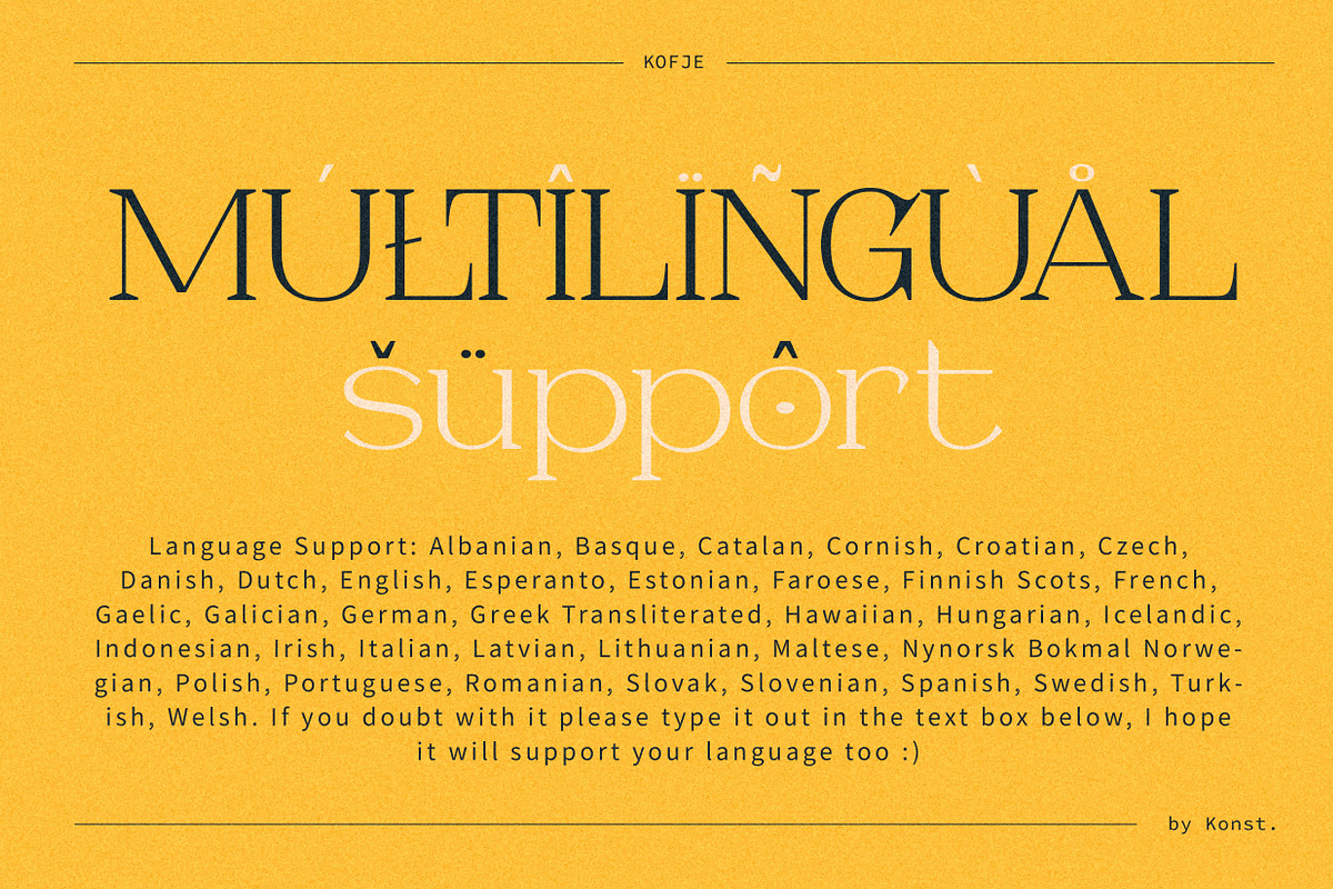 KOFJE - Beauty Serif Fonts, a Serif Font by Konstantine Studio (Photo 16 of 17)