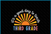 Good Day To Teach 3rd Grade SVG PNG, a Graphic by Creativeusart (Thumbnail 3 of 4)