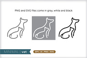 Minimal vet icons, an Outline Icon by Picture Window (Thumbnail 2 of 5)