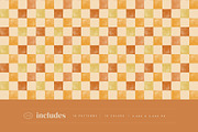 Checkered Painted Seamless Patterns, a Pattern Graphic by Basia Stryjecka (Thumbnail 16 of 17)