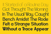 Raxogen - Geometric Variable Font, a Sans Serif Font by Font Liner (Thumbnail 9 of 13)