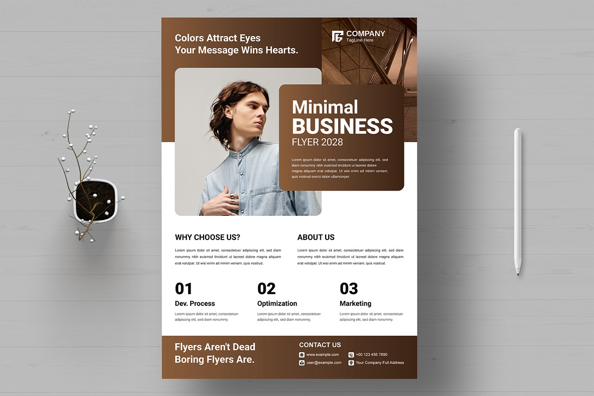 Creative Digital Agency Flyer