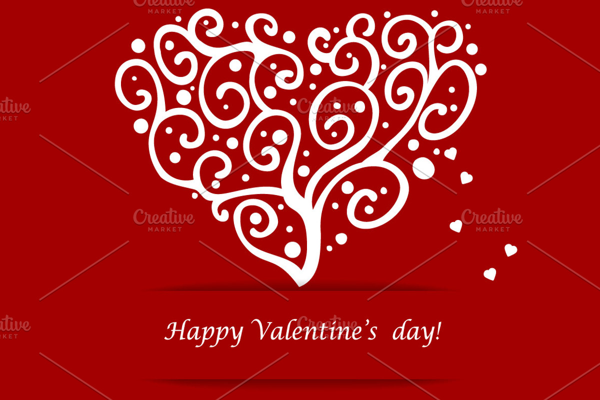 Valentines Day Card, a Card Template by Sunny Design (Photo 1 of 3)