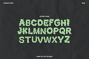 RUSAK - FONT DISPLAY, a Slab Serif Font by rtf.studio (Thumbnail 2 of 4)