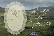 The Quietude Poetic Romantic Script, a Script Font by AnMark (Thumbnail 9 of 13)