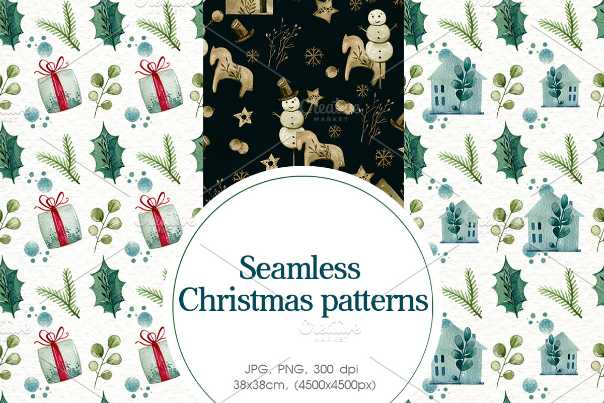 Christmas Magic, a Decorative Illustration by Ksenia Markevych (Photo 7 of 10)