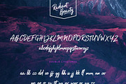 Radiant Beauty - Casual Brush Font, a Script Font by Ian Barnard (Thumbnail 10 of 11)