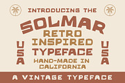 Solmar Typeface | Handmade Font, a Font by NienowBrand (Thumbnail 1 of 9)