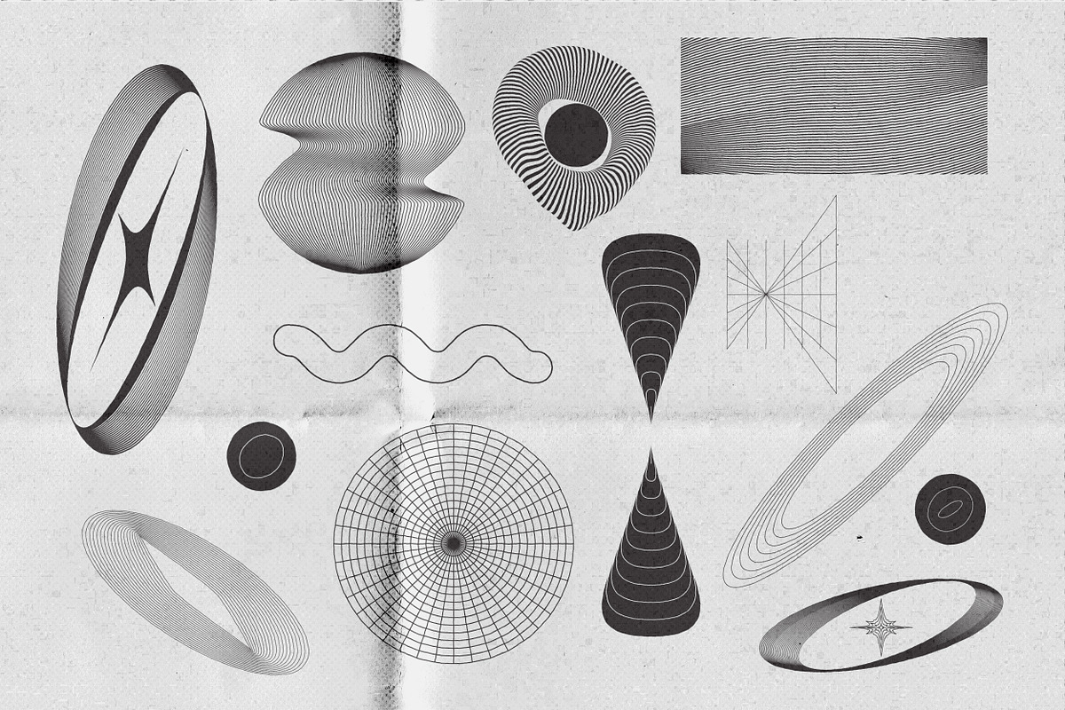 Abstract Boho Linear Vector Shapes, a Graphic by Vanzyst (Photo 22 of 24)