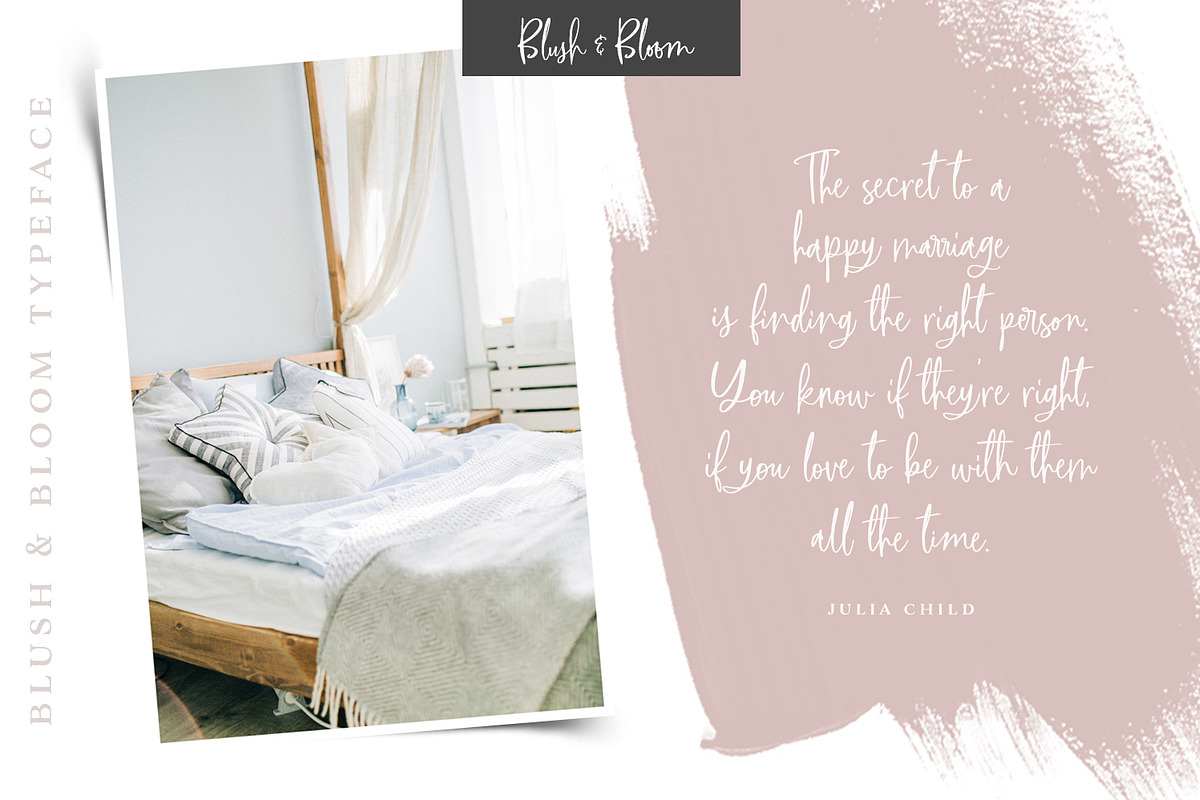 Blush & Bloom Signature Type preview 3