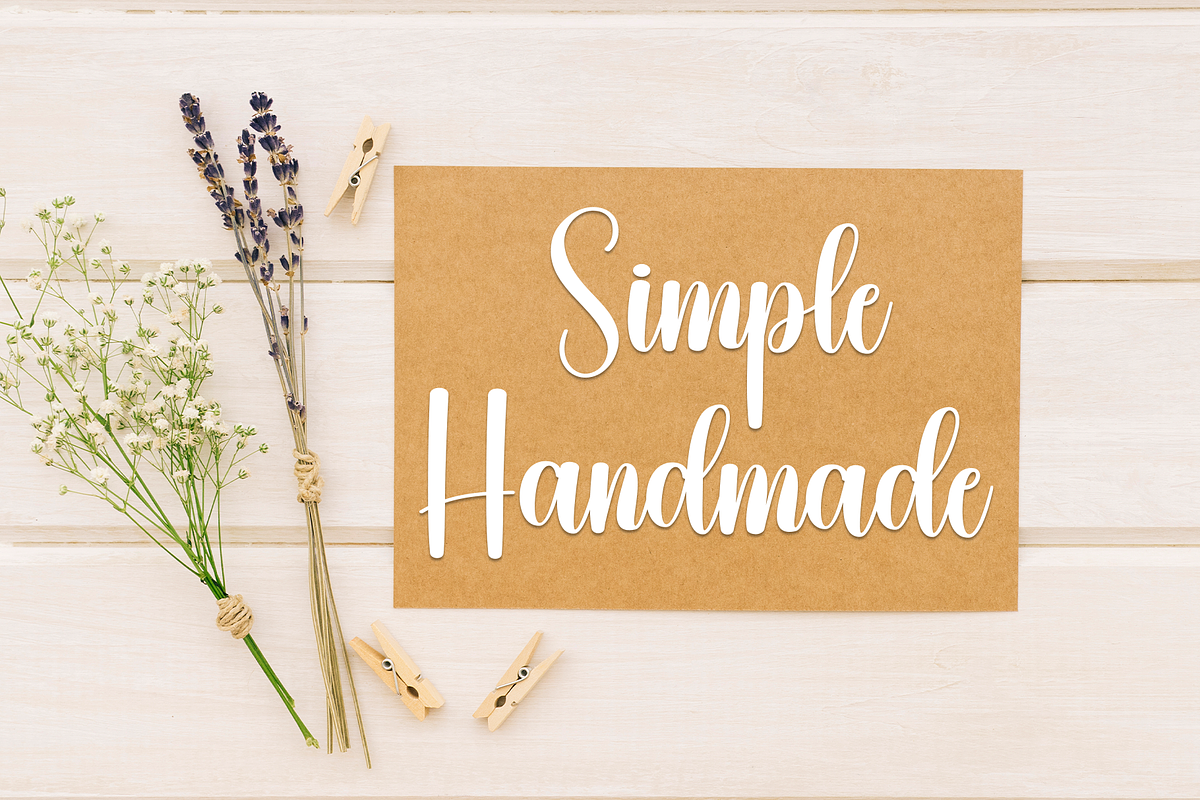 Monday | Script Font, a Handwritten Font by Scratchones (Photo 5 of 8)