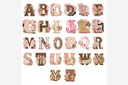 Faith Collage Alphabet PNG Bundle, a Decorative Illustration by Tanya Kart (Thumbnail 6 of 6)