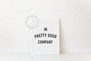 Simple White Frame Mockup 8x10, a Print Template by Pretty Techie (Thumbnail 3 of 3)