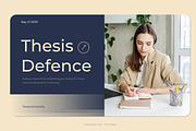 Thesis Defence Powerpoint, a Presentation Template by Pixslides (Thumbnail 3 of 5)