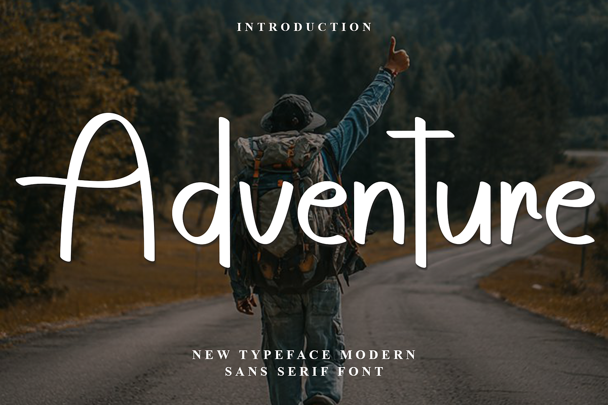 Adventure, a Handwritten Font by InermediaSTUDIO (Photo 1 of 8)