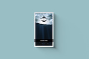 Sea Business Card, a Business Card Template by Nikolozgraphic (Thumbnail 3 of 4)