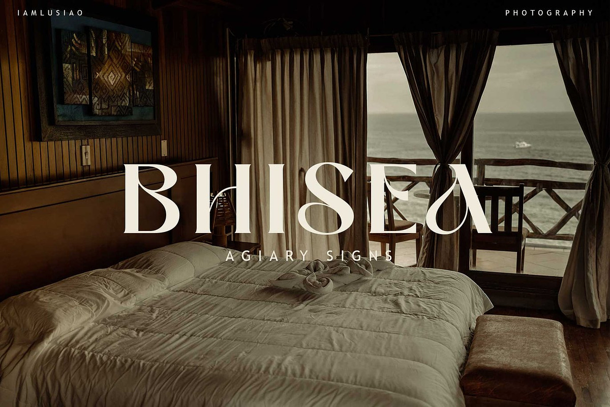 Bhisea - Elegant Ligature Serif Font, a Serif Font by Luna Shop (Photo 1 of 13)