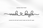 Mada Kayla, a Script Font by Essentials Studio (Thumbnail 1 of 8)