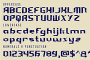 Machine Process - Glitch Font, a Sans Serif Font by 177Studio (Thumbnail 8 of 8)