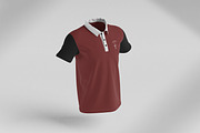 Polo Shirt Mockup, a Shirt Mockup by xavier_studio (Thumbnail 2 of 5)