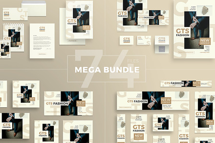 Mega Bundle | Men's Fashion, a Poster Template by Amber Graphics