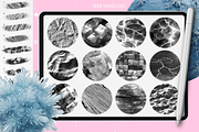 Procreate Ice & Snow texture brushes, a Brush Add-On by Revabrush (Thumbnail 7 of 9)