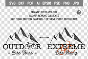 20 Mountain Adventure Icons / Logos, an Object Graphic by JeksonGraphics (Thumbnail 5 of 11)