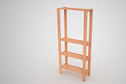 Hejne Ikea Shelf/rack, a Furniture 3D Model by 3D Furnishing (Thumbnail 1 of 6)