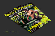 (PriceDrop)Performance Fitness Flyer, a Flyer Template by PremadePixels.com (Thumbnail 2 of 2)