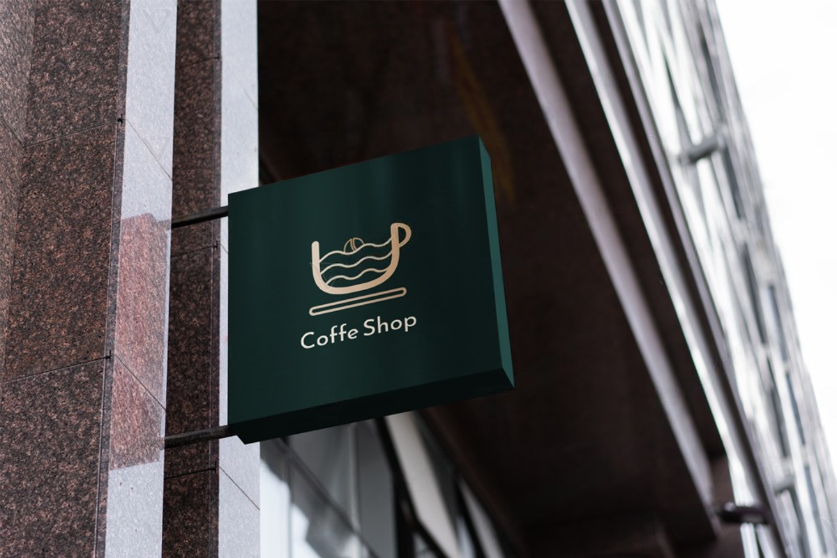 branding logo suitable for cafes, a Branding & Logo Template by RifkiFahrezi (Photo 4 of 6)