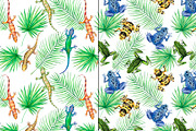 Tropic life Watercolor set, an Animal Illustration by Green_leaf_17 (Thumbnail 5 of 6)