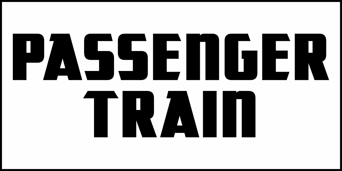 Passenger Train JNL, a Sans Serif Font by Jeff Levine Fonts (Photo 2 of 5)