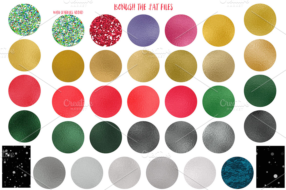 Confetti Bokeh Glam + BONUS, a Pattern Graphic by Studio Julie Ann (Photo 5 of 7)