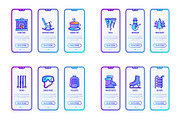 Winter | 16 Thin Line Icons Set, an Outline Icon by Alex Blogoodf (Thumbnail 8 of 9)