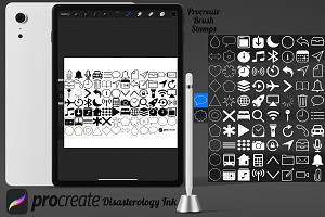 Digital Planner Guide Icons Set