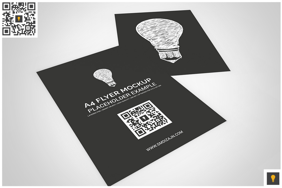 Flyer Mockup, a Print Template by Shocky Design Studio (Photo 5 of 6)