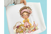 Whimsical Summer Kids Clipart, an Illustration by designcity5 (Thumbnail 3 of 5)