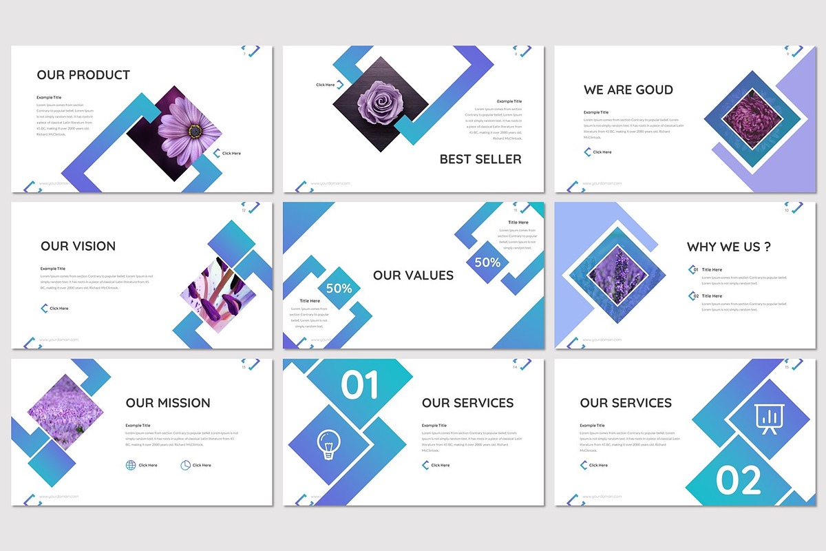 Goud - Google Slides Template, a Presentation Template by inspirasign ...