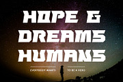 Queen Breaker - Futuristic Font, a Script Font by AQR Studio (Thumbnail 8 of 8)