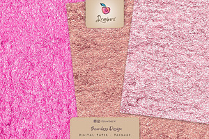 Pink Seamless Glitter Texture 098 DX