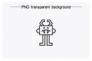 100 Monster Character Icons, a Graphic by Designfour (Thumbnail 6 of 7)