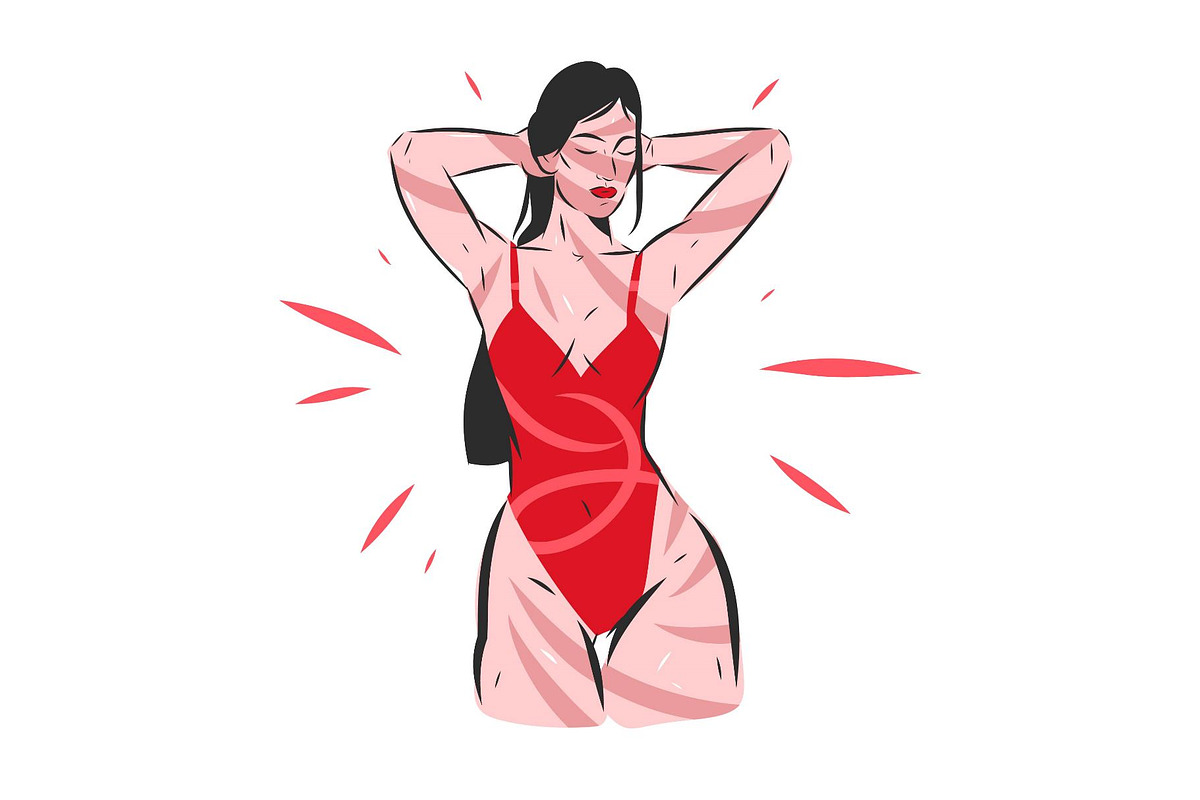 Line body graphics, a Person Illustration by Anastasy_helter (Photo 13 of 20)