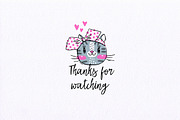 Fashion KITTY, an Animal Illustration by Baksiabat (Thumbnail 6 of 6)
