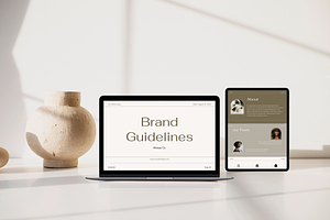 Minimal Brand Guide Presentation