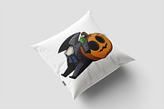 Halloween Pumpkin Man Chibi Anime, an Illustration by vectstudio (Thumbnail 2 of 3)