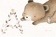 The Woodland Alphabet, an Animal Illustration by Flora+Bear (Thumbnail 16 of 16)