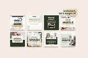 Financial Instagram Creator CANVA PS, a Social Media Template by Eviory (Thumbnail 12 of 34)